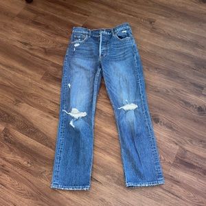 Gap Cheeky Straight High Rise Jeans